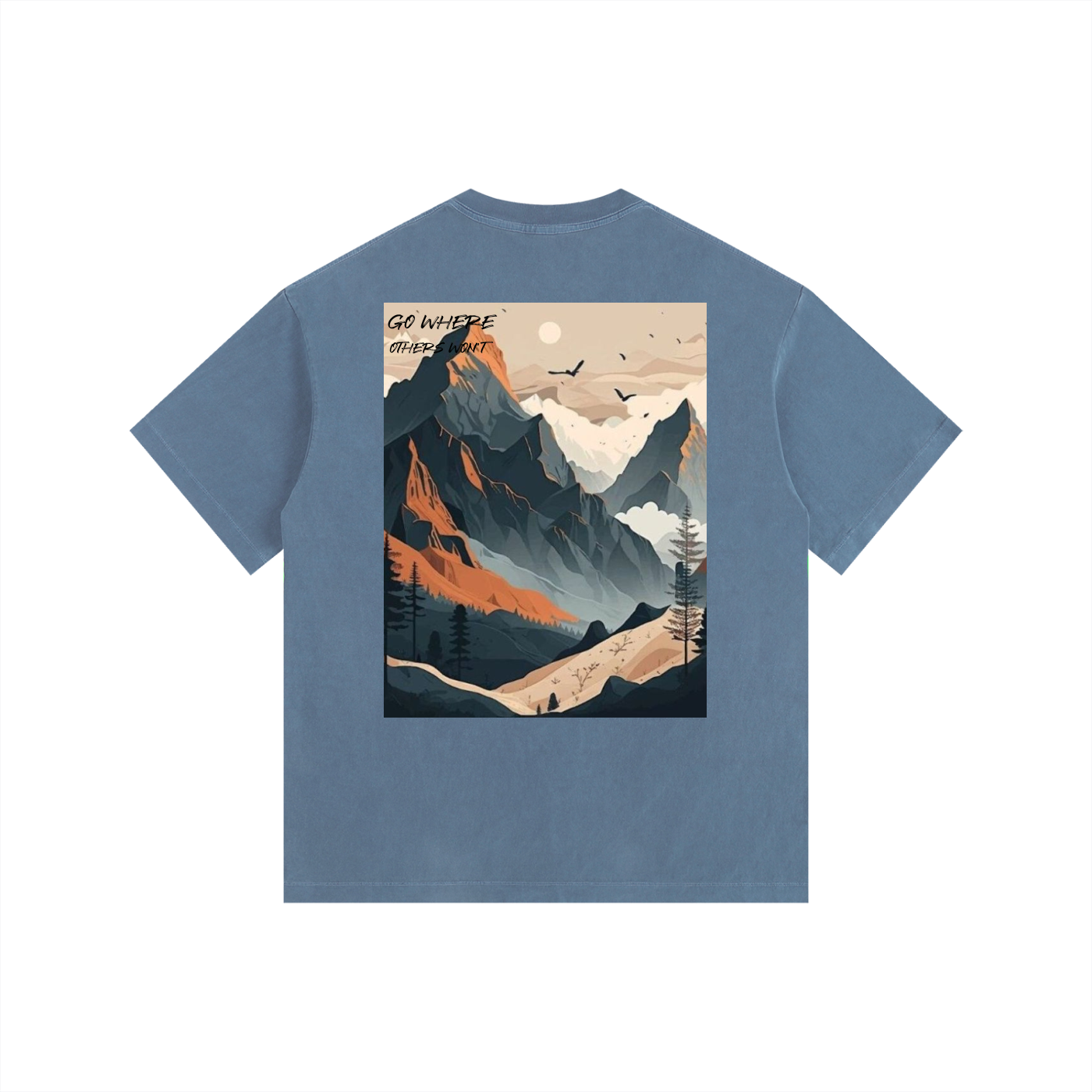 Vintage Washed Oversized Cotton T-Shirt