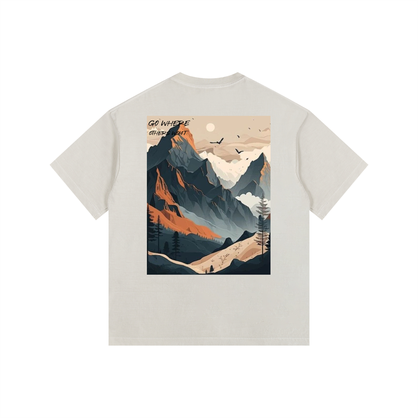 Vintage Washed Oversized Cotton T-Shirt