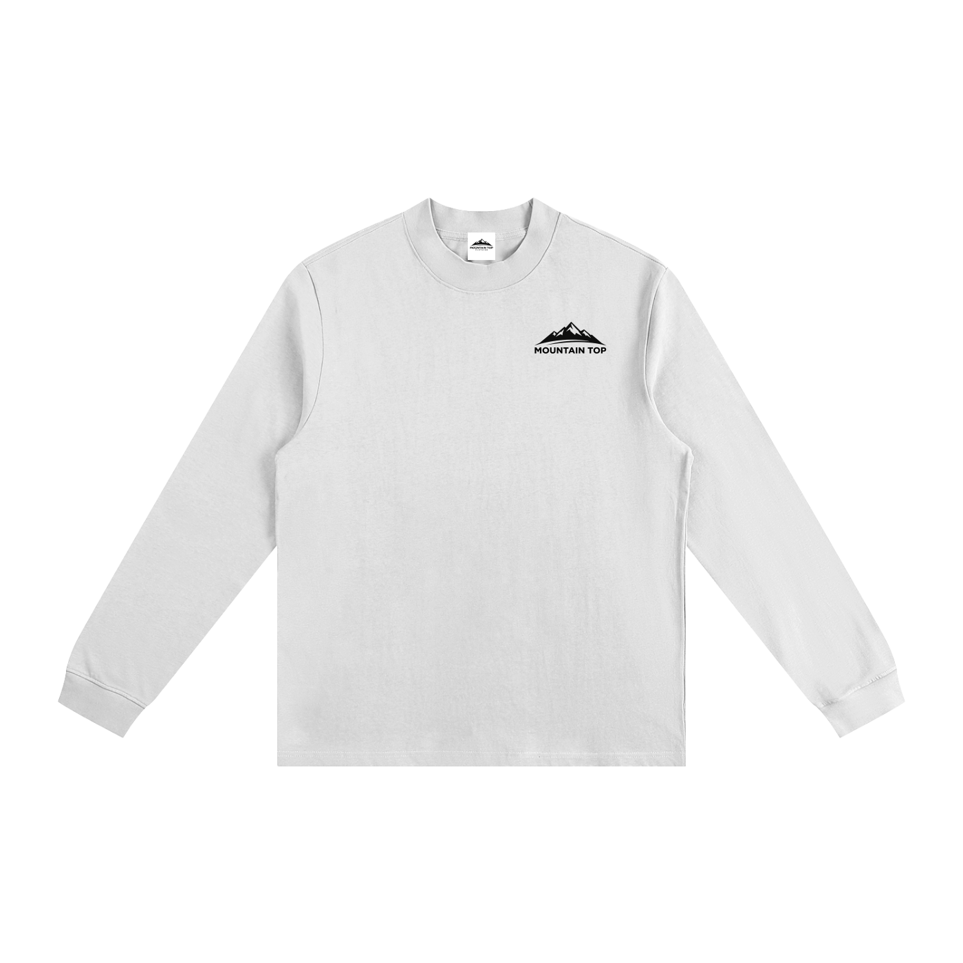 Essential Non-Shrink Mock Neck Sweatshirt