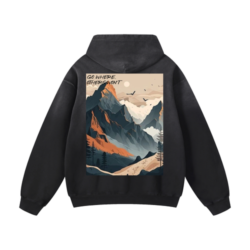 Heavyweight Sunfade Oversized Hoodie