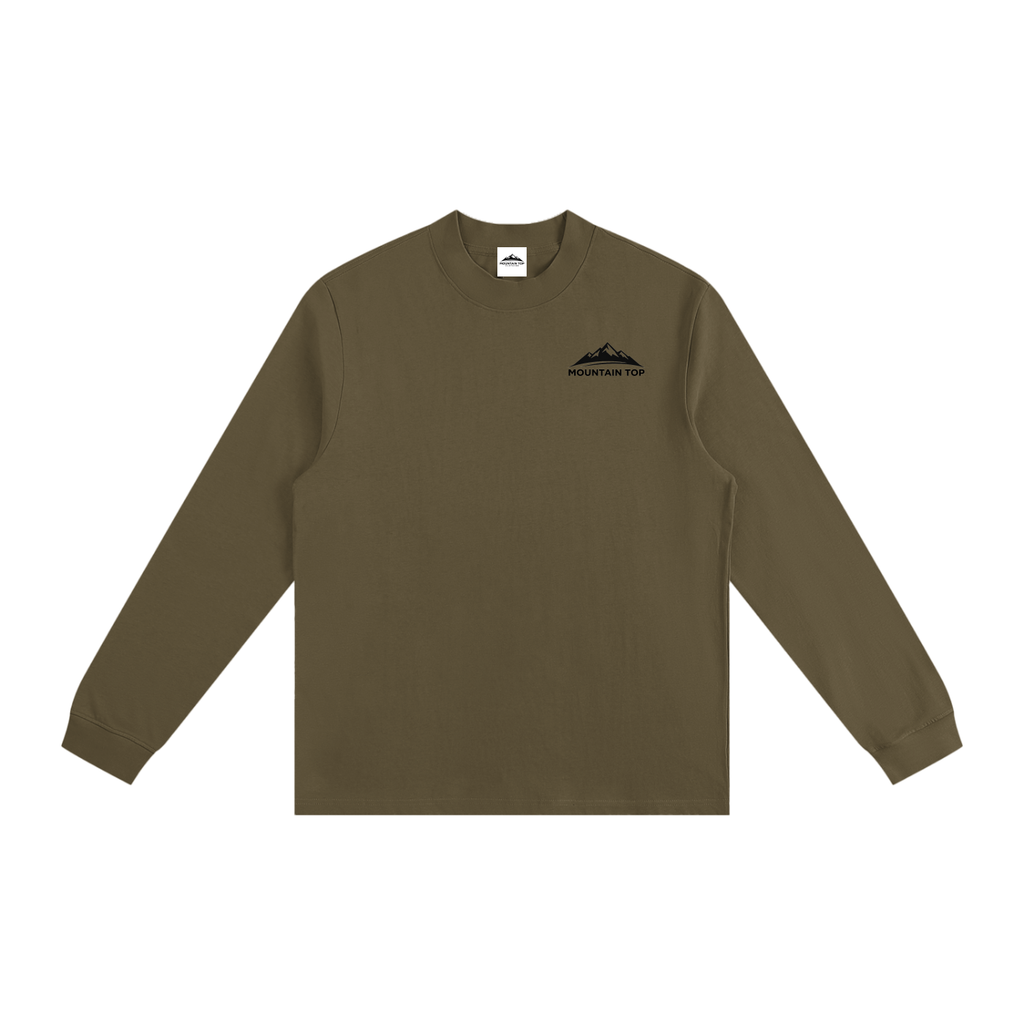 Essential Non-Shrink Mock Neck Sweatshirt