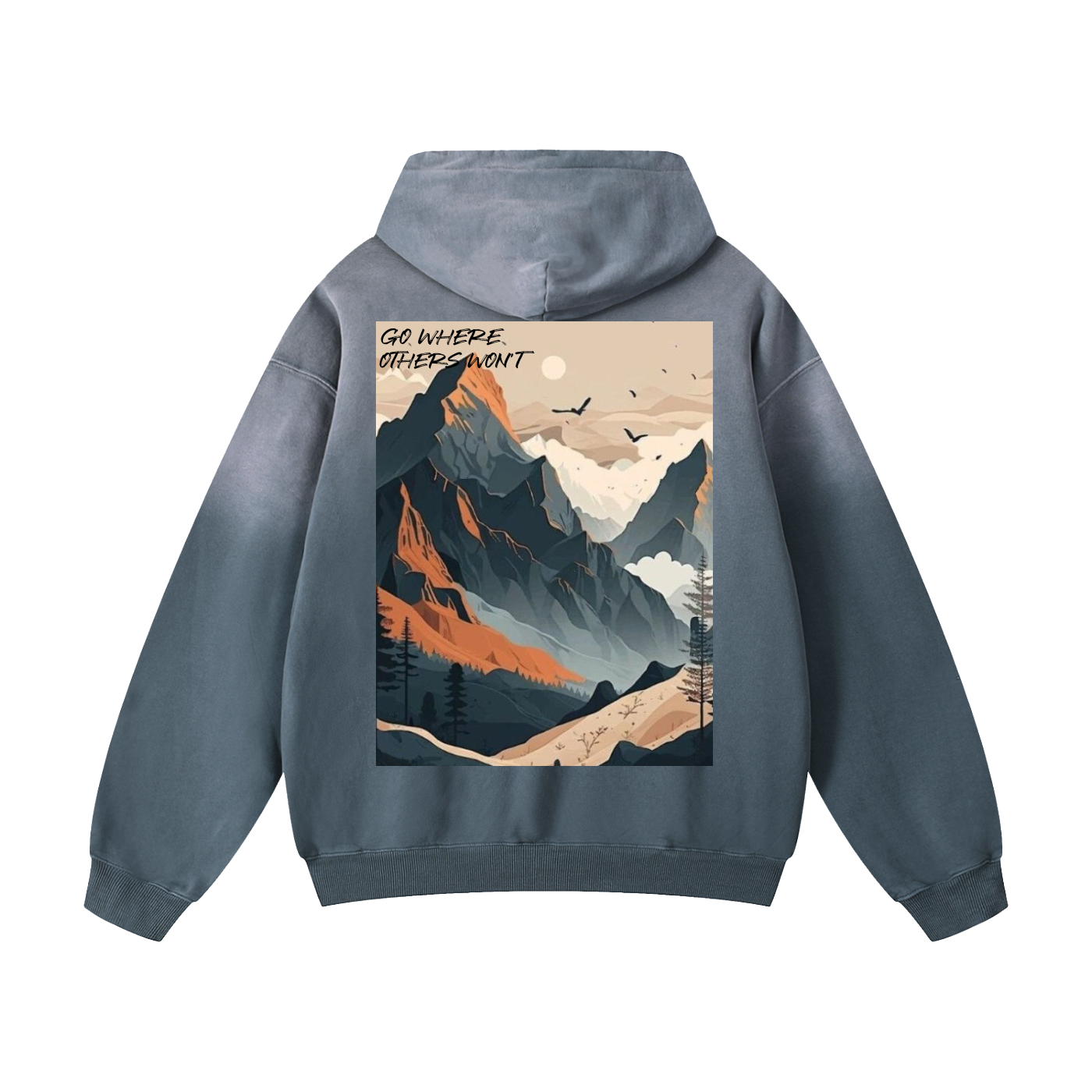 Heavyweight Sunfade Oversized Hoodie