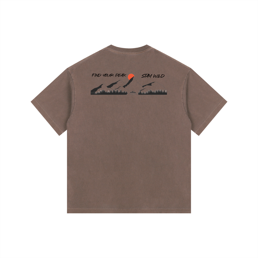 Vintage Washed Oversized Cotton T-Shirt