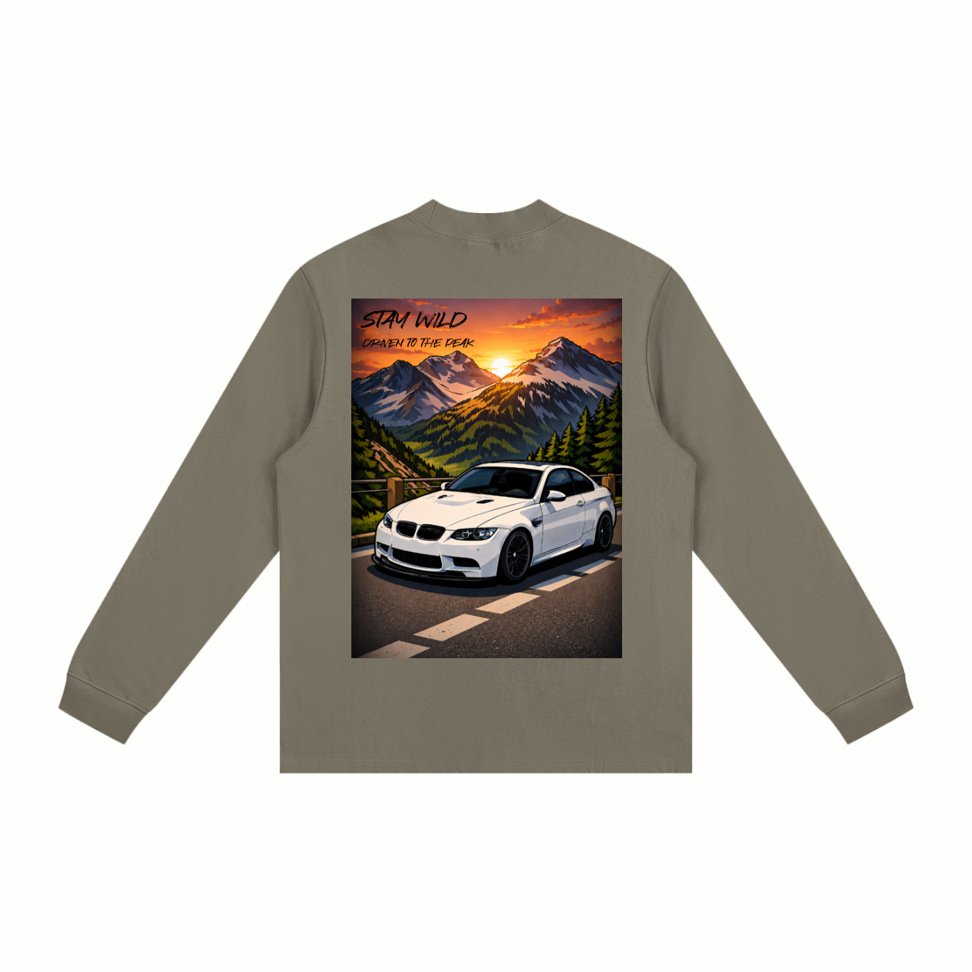 Essential Non-Shrink Mock Neck Sweatshirt