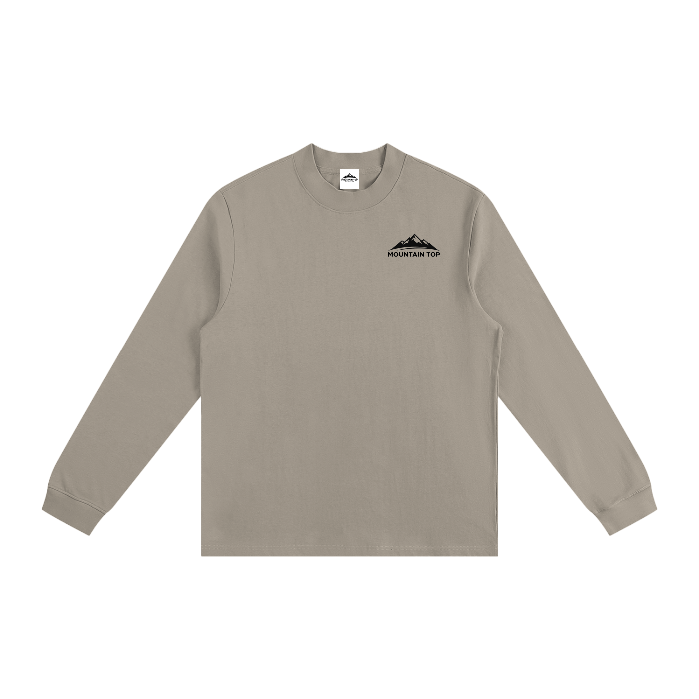 Essential Non-Shrink Mock Neck Sweatshirt