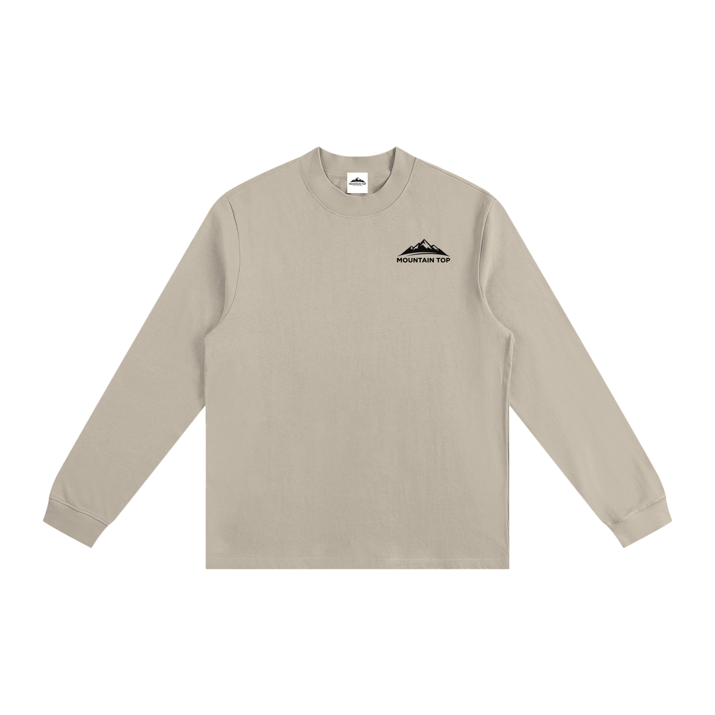 Essential Non-Shrink Mock Neck Sweatshirt