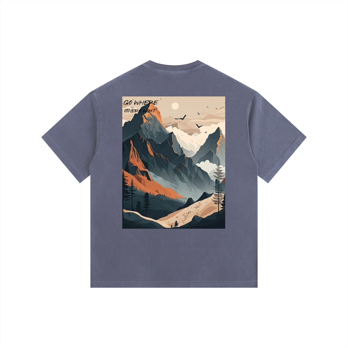 Vintage Washed Oversized Cotton T-Shirt