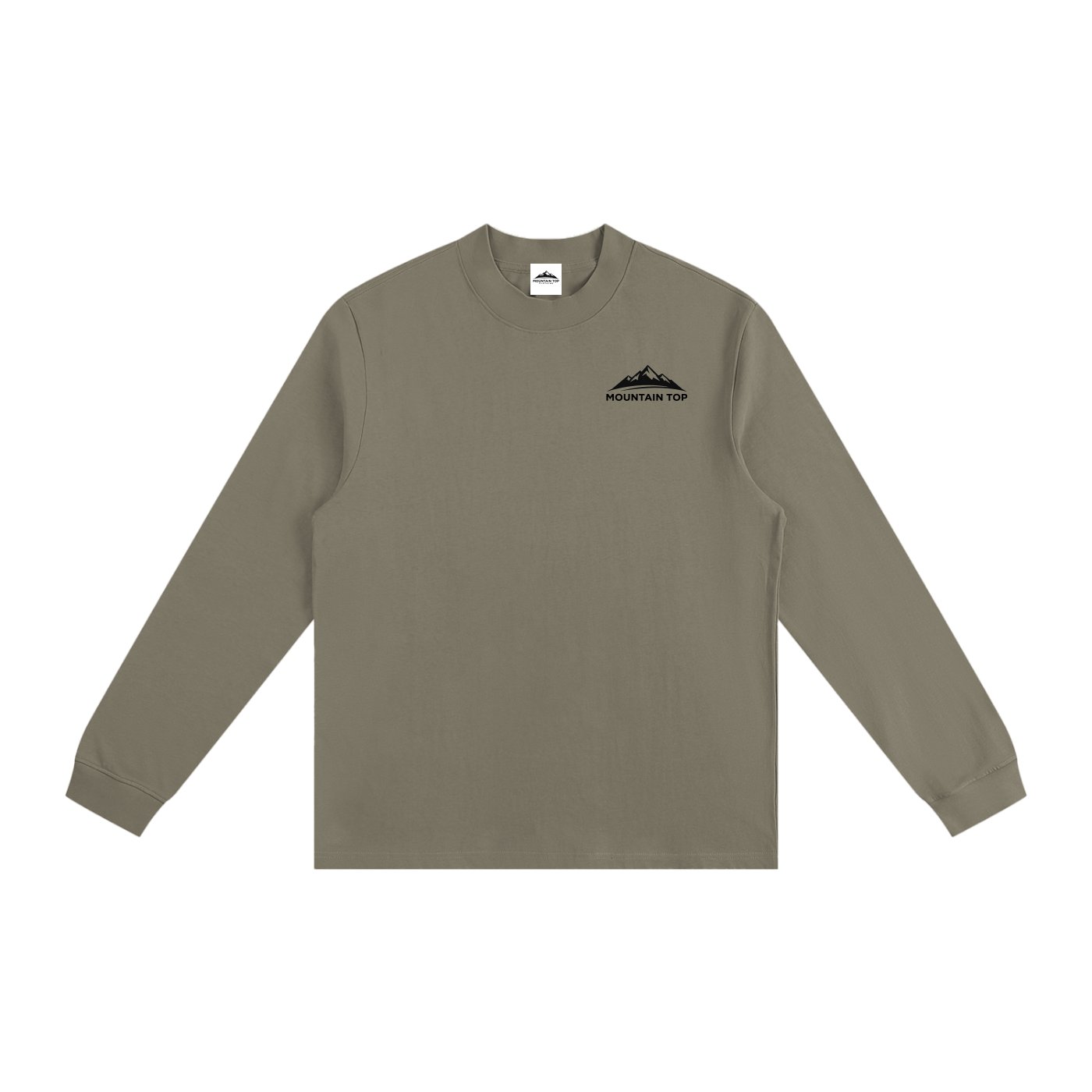 Essential Non-Shrink Mock Neck Sweatshirt