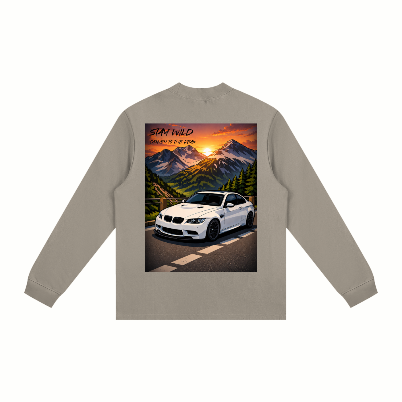 Essential Non-Shrink Mock Neck Sweatshirt