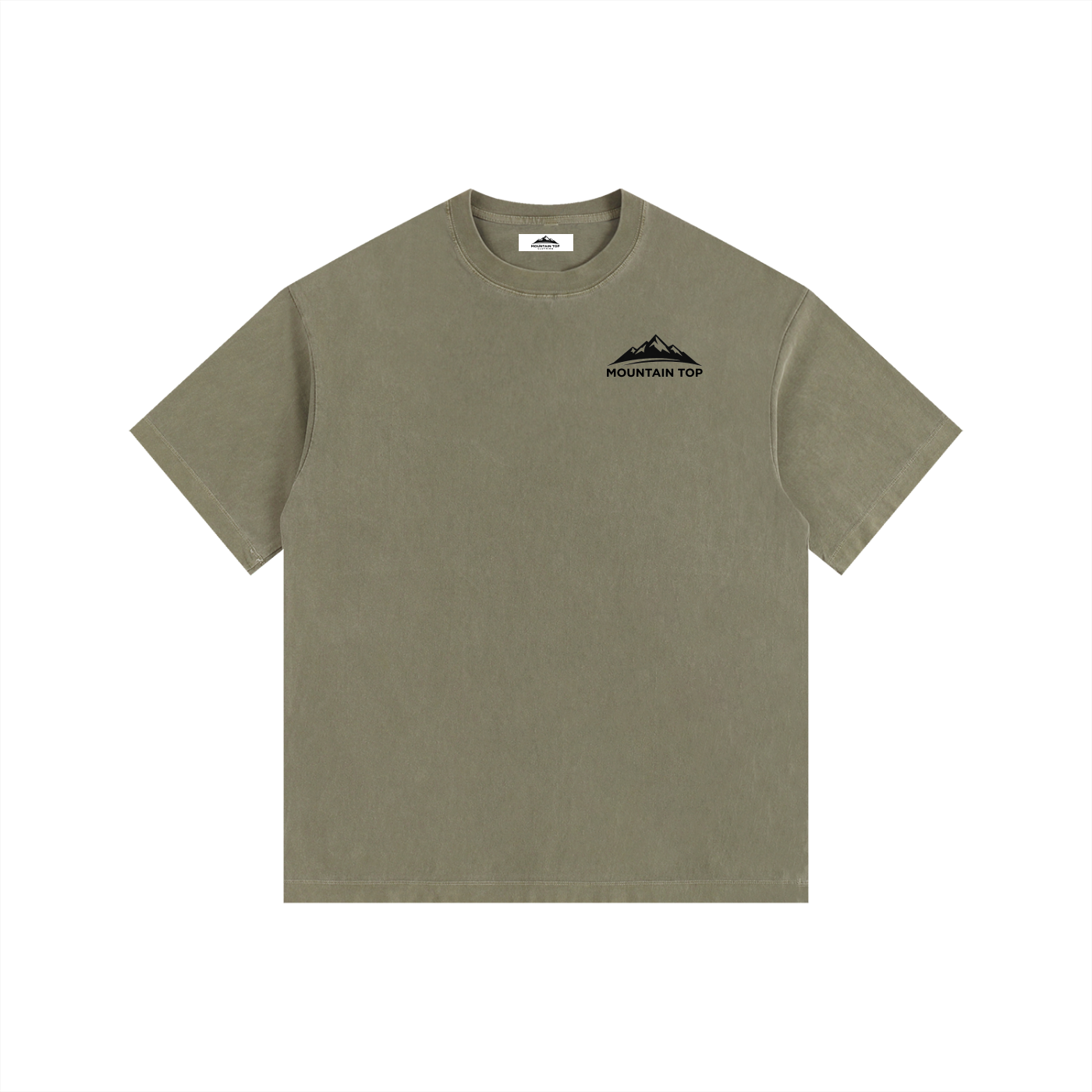 Vintage Washed Oversized Cotton T-Shirt