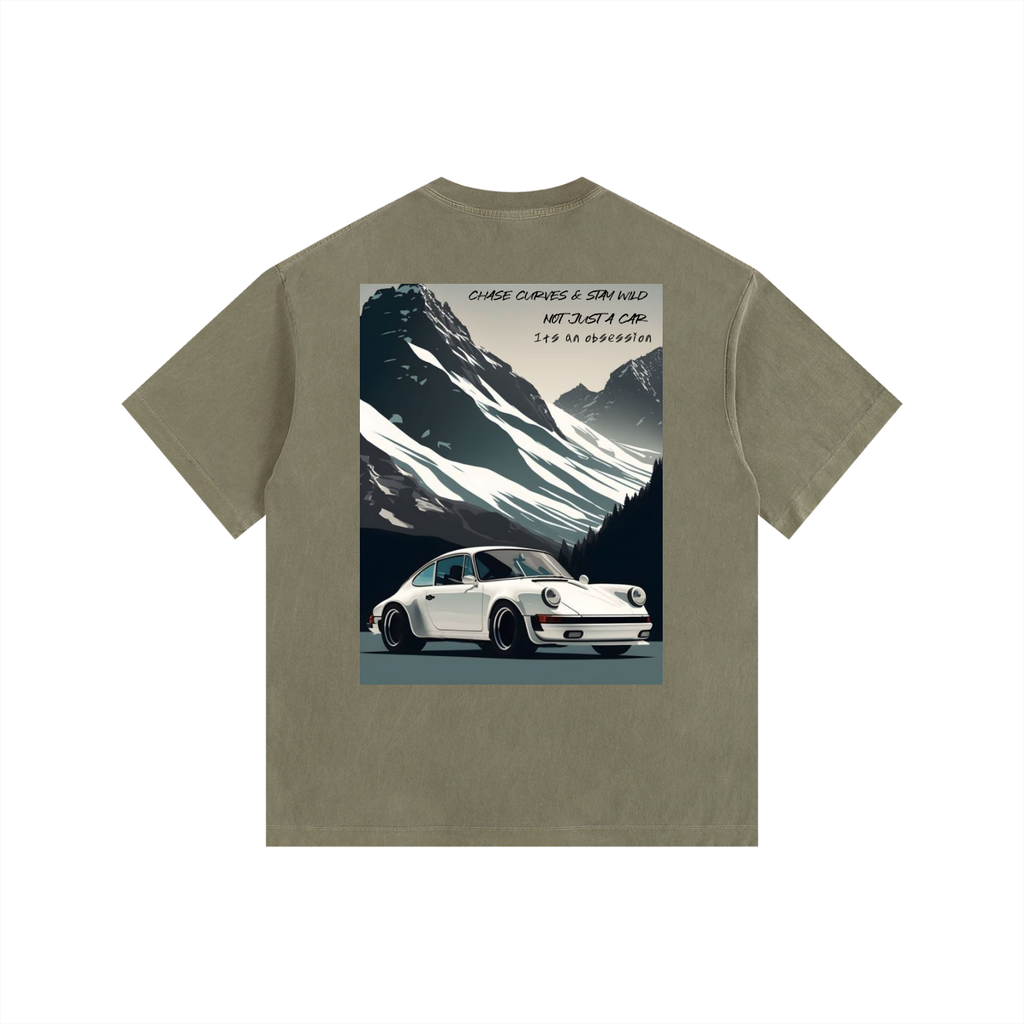Vintage Washed Oversized Cotton T-Shirt