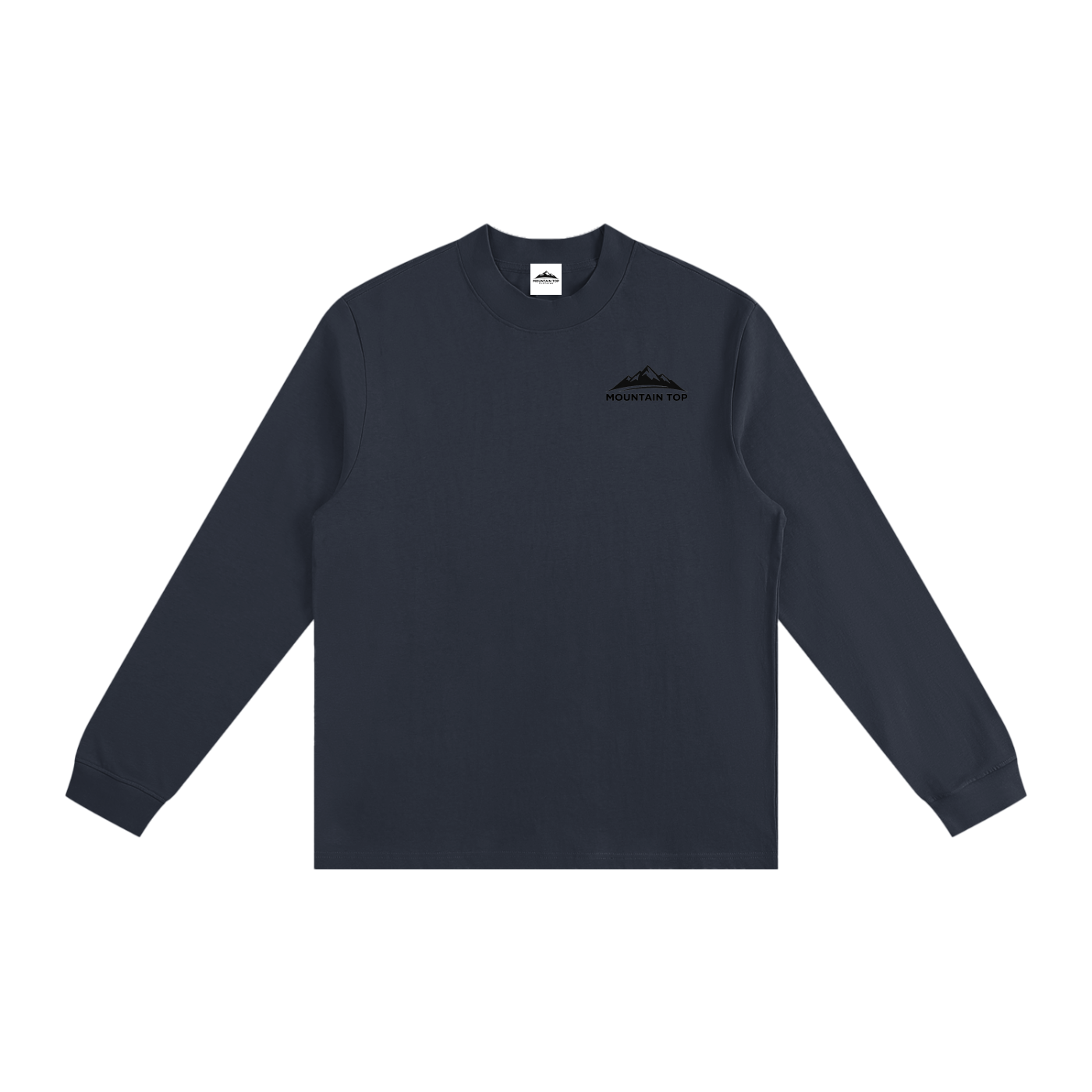 Essential Non-Shrink Mock Neck Sweatshirt