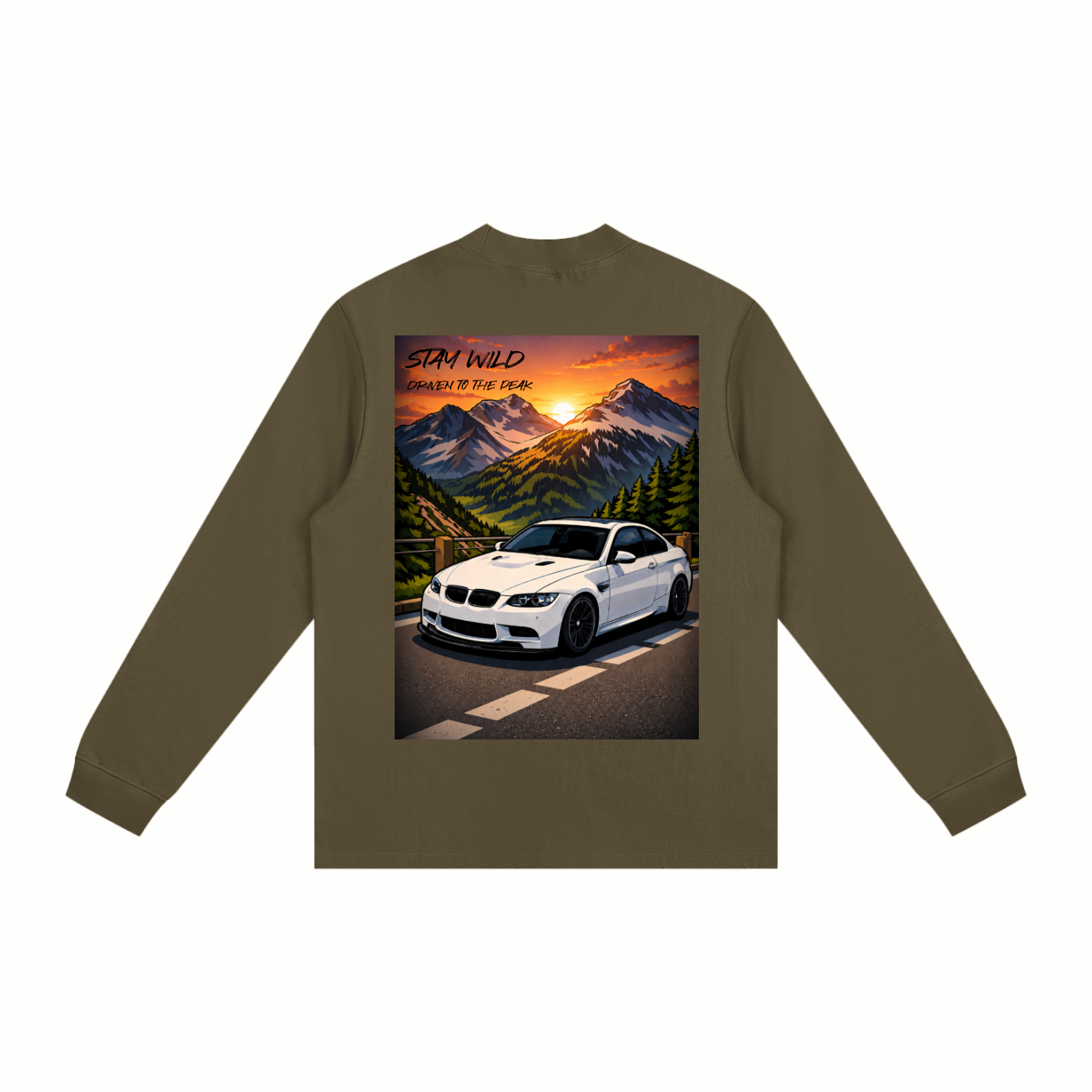Essential Non-Shrink Mock Neck Sweatshirt