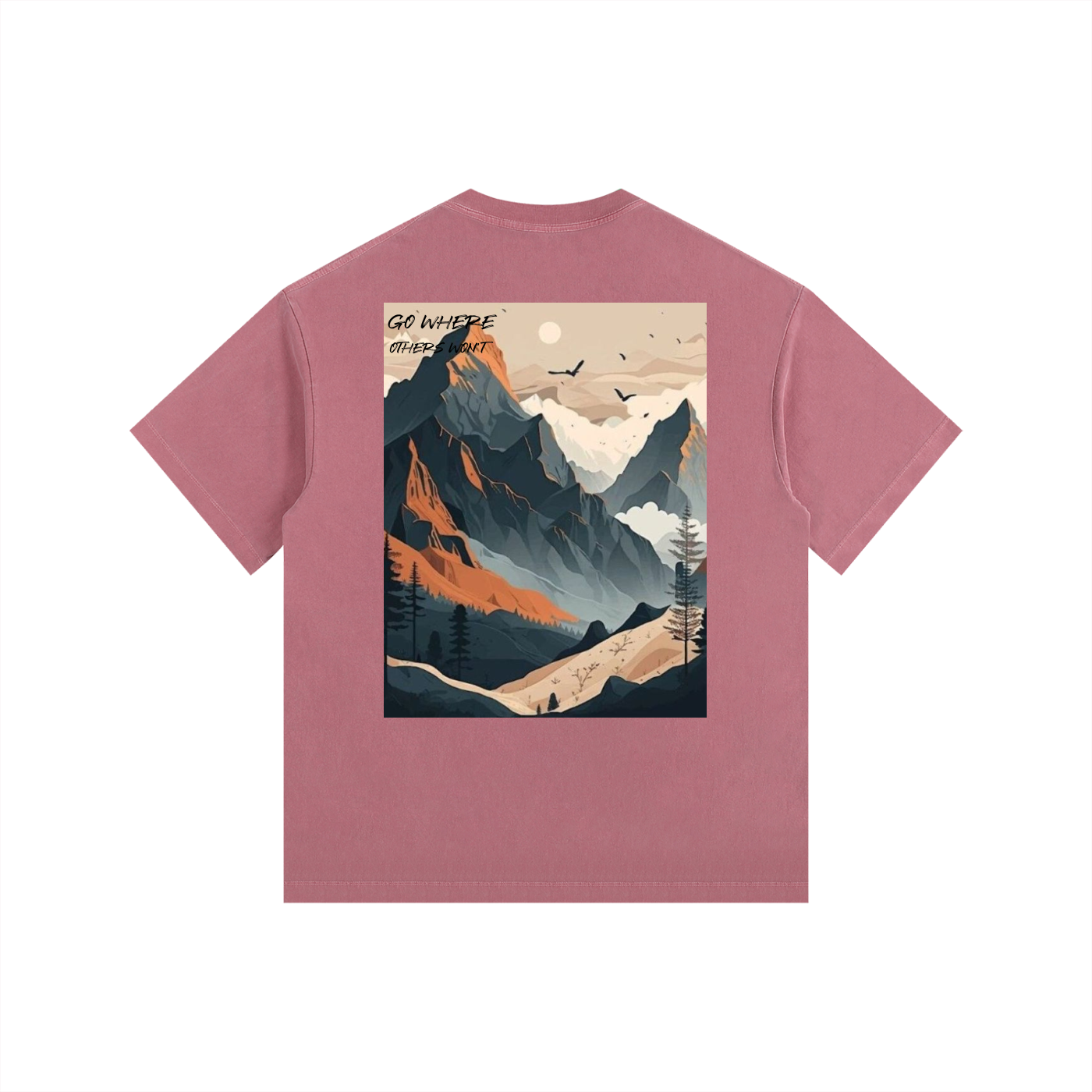 Vintage Washed Oversized Cotton T-Shirt
