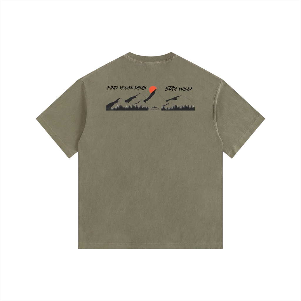 Vintage Washed Oversized Cotton T-Shirt