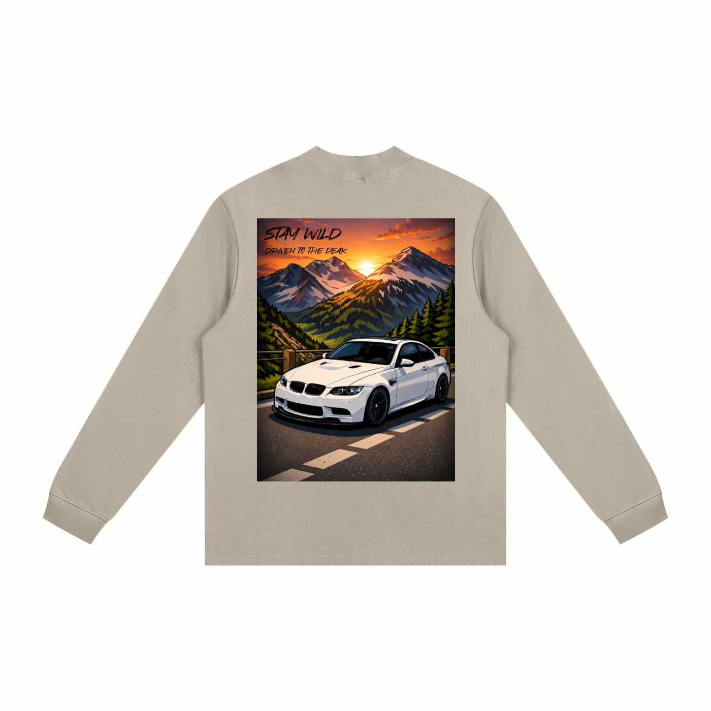 Essential Non-Shrink Mock Neck Sweatshirt